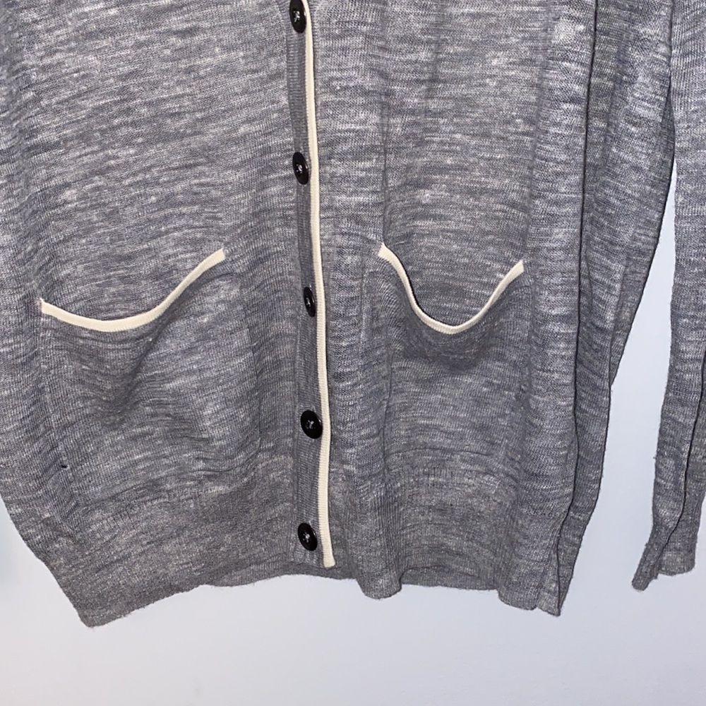 Madewell Color Tip Button Down Cardigan - image 4